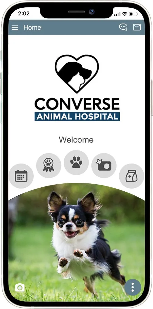 Converse Animal Hospital App Image